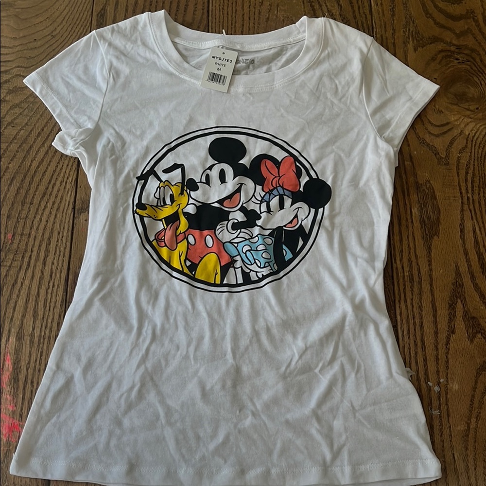 Disney White Graphic T-Shirt